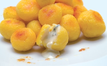 Polenta di patate farcita