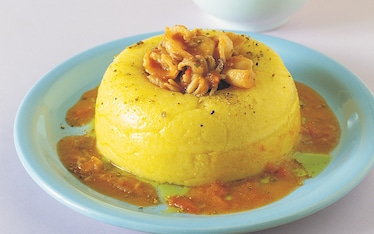 Polenta e seppioline