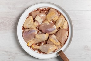 Preparazione Pollo al sugo - Fase 1