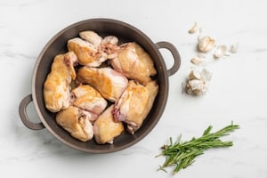 Preparazione Pollo in potacchio - Fase 1