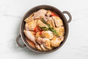 Preparazione Pollo in potacchio - Fase 2