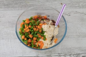 Preparazione Polpettone di pollo e verdure - Fase 2