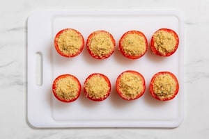 Preparazione Pomodori ripieni - Fase 3