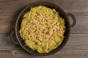 Preparazione Purè di patate e porri - Fase 2