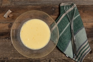 Preparazione Quiche al salmone e porri - Fase 1