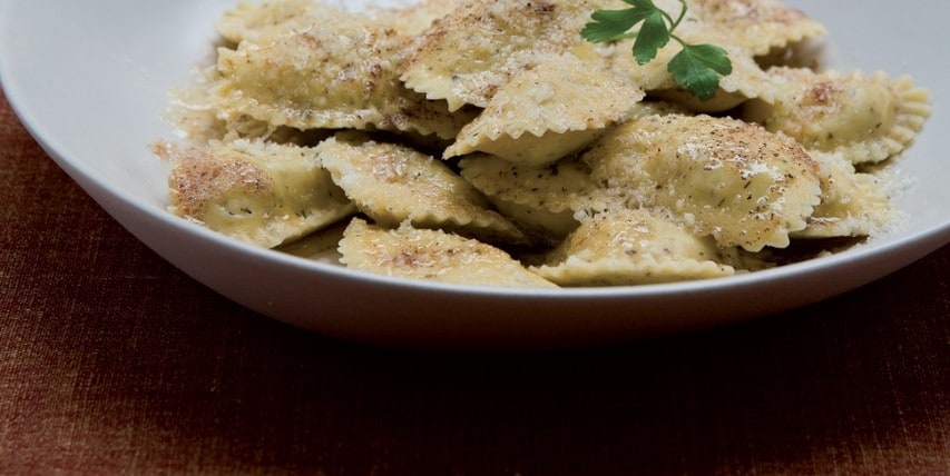 Ravioli di magro alla tirolese ricetta