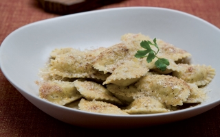 Ravioli di magro alla tirolese Ravioli di magro alla tirolese