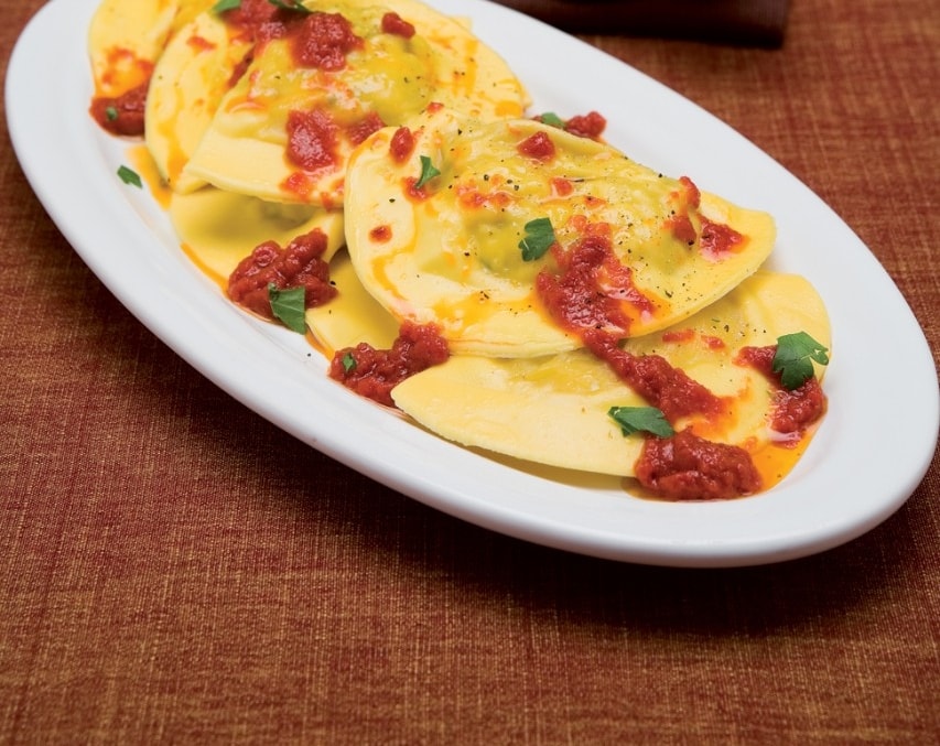 Ravioli con ripieno di patate ricetta