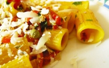 Rigatoni all'orientale 