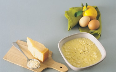Riso all’uovo e limone