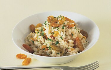 Riso all’uva malaga