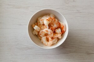 Preparazione Riso al curry con gamberi - Fase 2