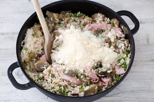 Preparazione Riso gratinato con verdure - Fase 3