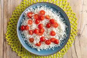 Preparazione Insalata di riso alla menta e feta - Fase 2