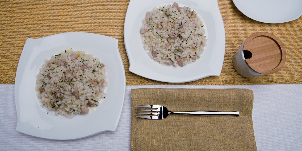 Risotto all'isolana ricetta