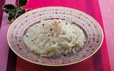 Risotto ai finocchi e pepe rosa