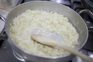 Preparazione Risotto ai finocchi - Fase 12