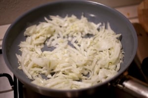 Preparazione Risotto ai finocchi - Fase 4