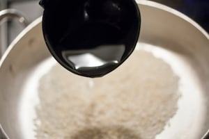 Preparazione Risotto ai finocchi - Fase 7
