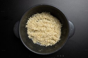 Preparazione Risotto freddo al melone e speck - Fase 1