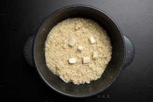 Preparazione Risotto freddo al melone e speck - Fase 4