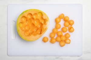 Preparazione Risotto freddo al melone e speck - Fase 2