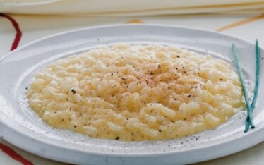 Risotto al giallo d'uovo