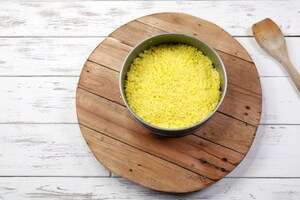 Preparazione Tortino di risotto giallo gratinato alla mozzarella - Fase 2