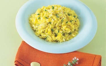 Risotto alle mandorle e arance