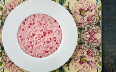 Risotto alla melagrana