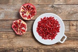 Preparazione Risotto alla melagrana - Fase 1