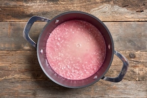 Preparazione Risotto alla melagrana - Fase 2