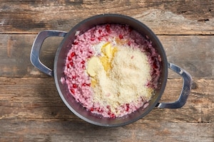 Preparazione Risotto alla melagrana - Fase 3