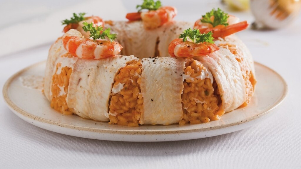 Ricetta Timballo Di Riso Ai Gamberetti Cucchiaio D Argento