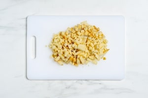 Preparazione Risotto alla provola e melanzane - Fase 4