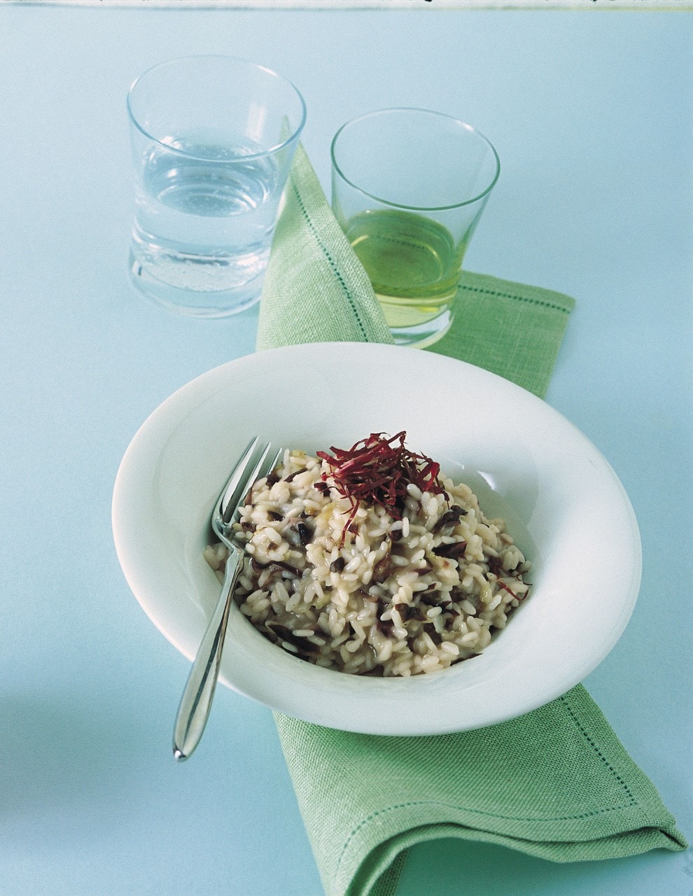 Risotto al radicchio e pompelmo ricetta