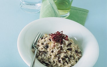 Risotto al radicchio e pompelmo
