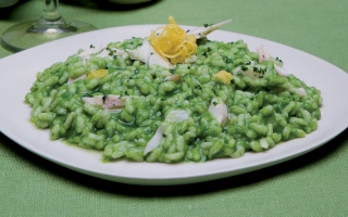 Risotto con la tinca Risotto con la tinca
