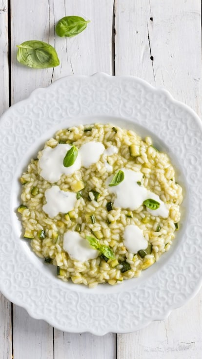 Risotto alle zucchine