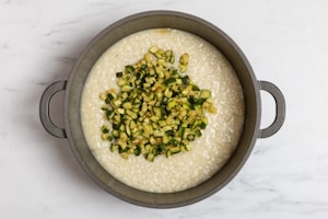 Preparazione Risotto alle zucchine - Fase 3