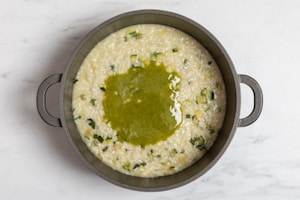 Preparazione Risotto alle zucchine - Fase 4