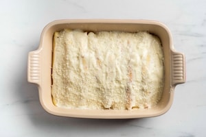 Preparazione Crêpes al prosciutto cotto e besciamella - Fase 4