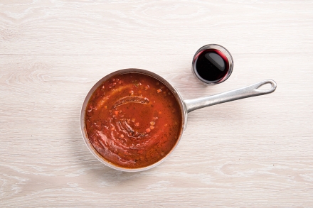 Preparazione Ruote al sugo di salsiccia - Fase 2 Preparazione Ruote al sugo di salsiccia - Fase 2