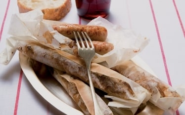 Salsiccia sotto la cenere