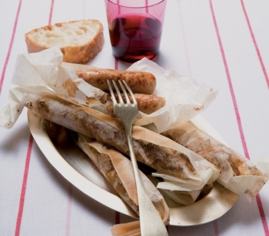 Ricetta Salsiccia sotto la cenere Cucchiaio d'Argento