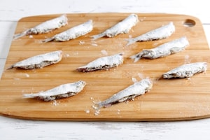 Preparazione Sardine ripiene - Fase 3