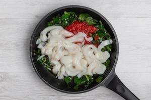 Preparazione Seppie in zimino - Fase 2