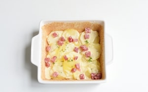 Preparazione Sformato di patate, pecorino e salame - Fase 2