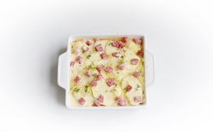 Preparazione Sformato di patate, pecorino e salame - Fase 3