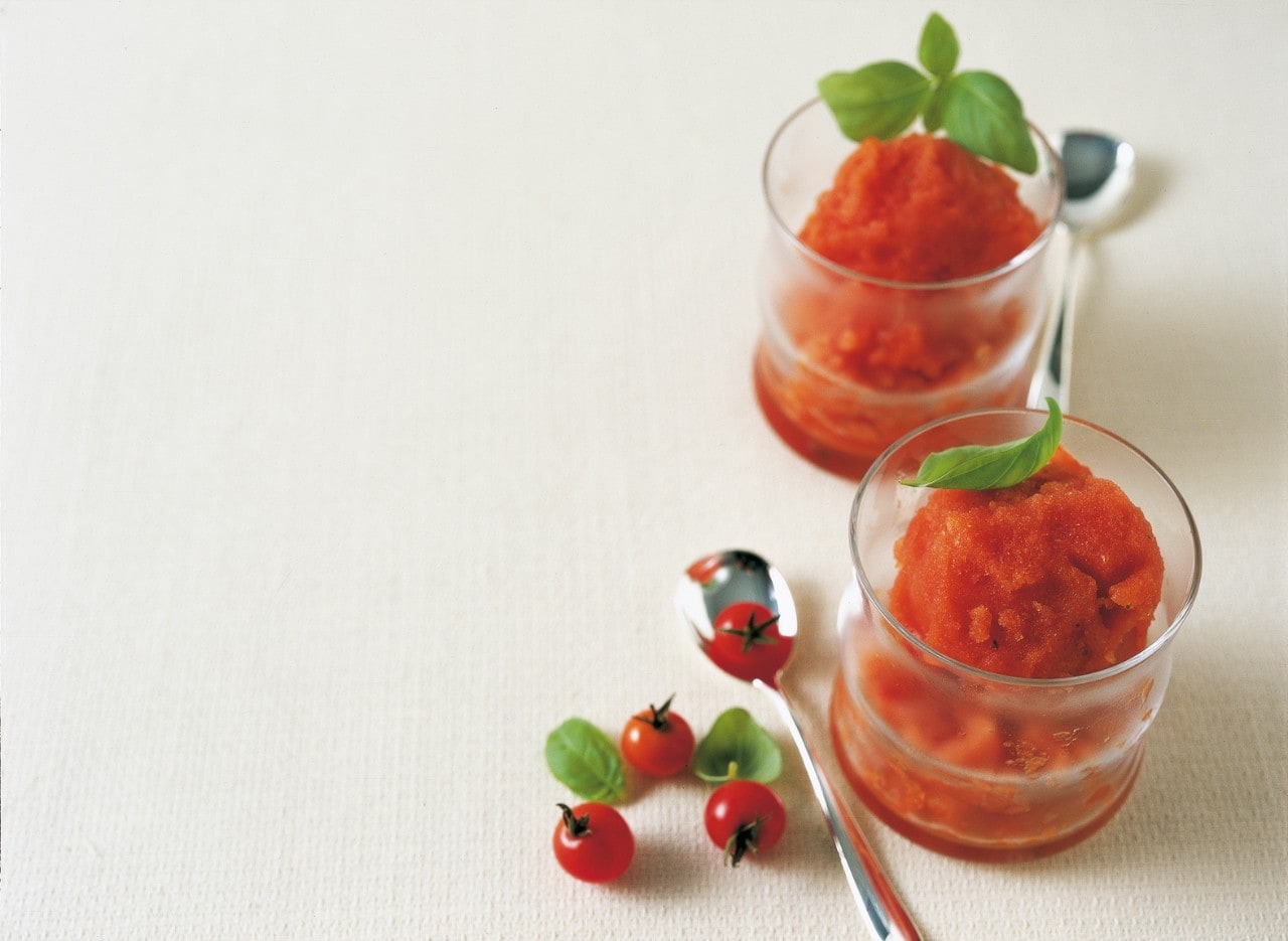 Sorbetto al pomodoro ricetta